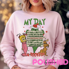 Load image into Gallery viewer, My day sweatshirt
