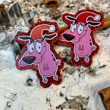 Load image into Gallery viewer, Courage Christmas Earrings