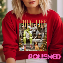 Load image into Gallery viewer, Thug Life Christmas Sweatshirt