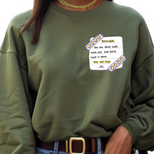 Load image into Gallery viewer, Postpartum is nasty (Sweatshirt)