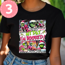 Load image into Gallery viewer, I’m booked t shirt (3 options)