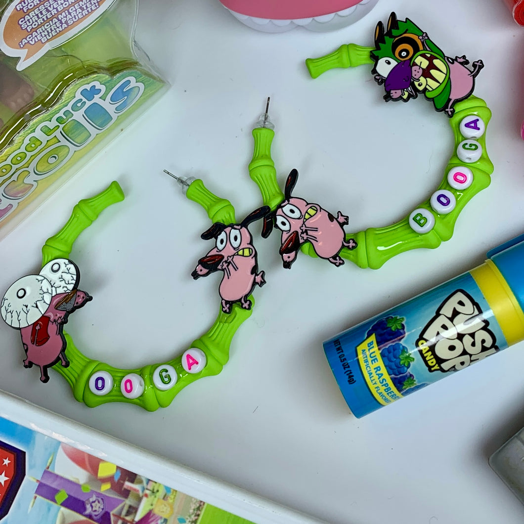 Ooga Booga Junk Bamboo Earrings