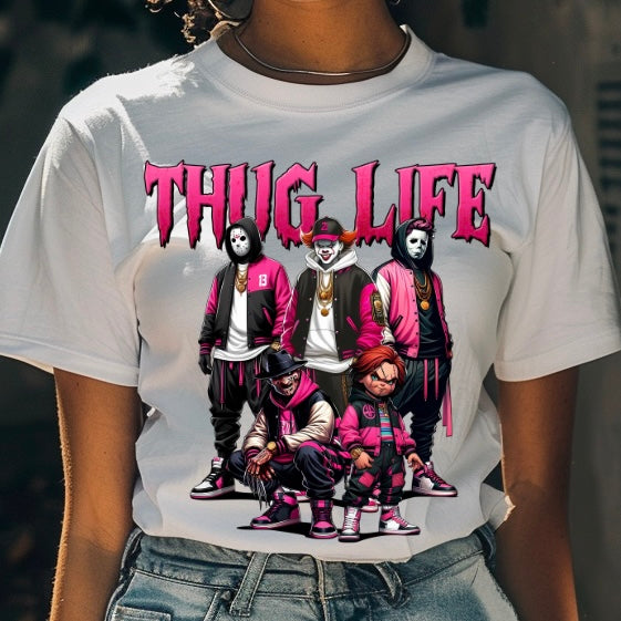 Thug Life Boys Pink