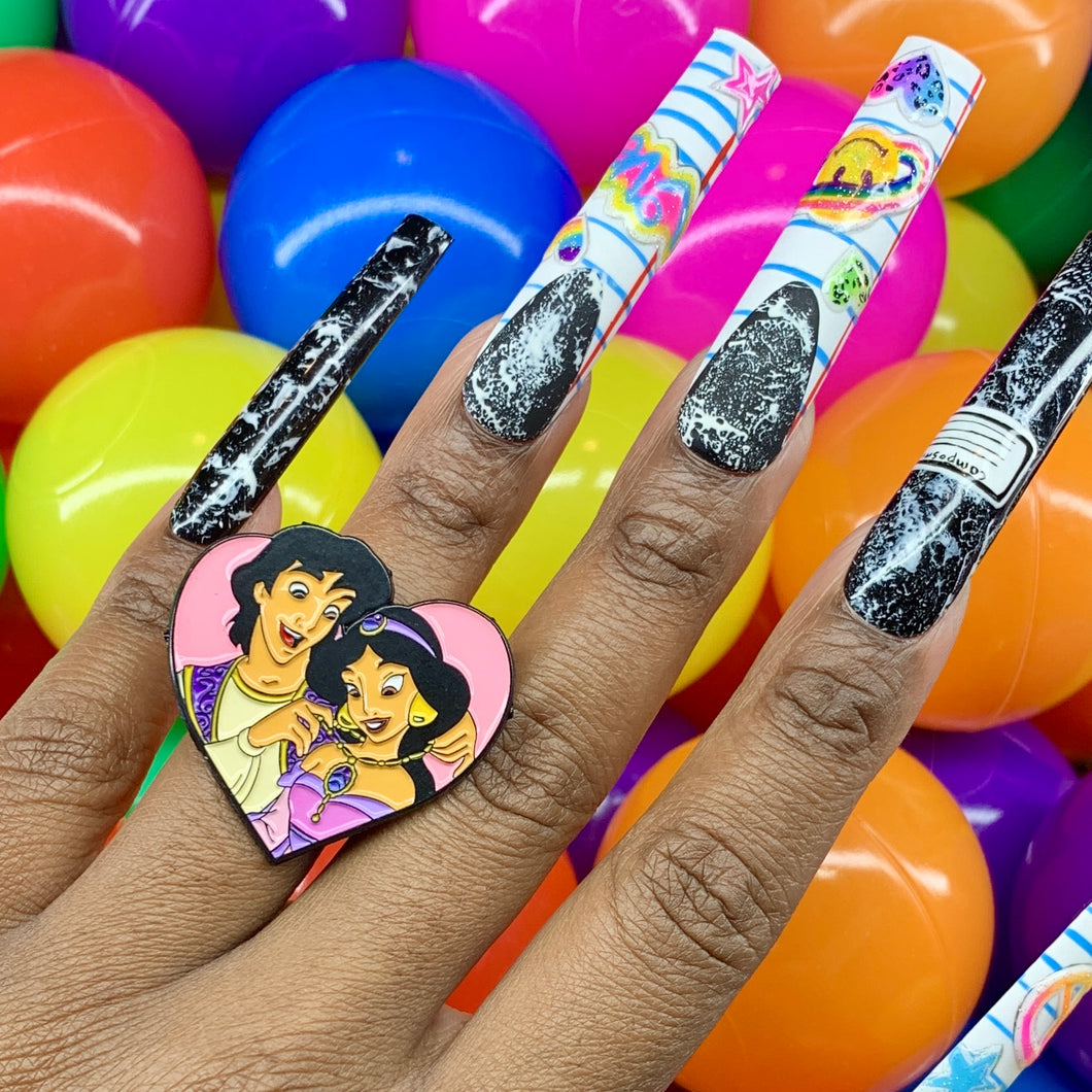 Jaz & Allad Ring (adjustable)
