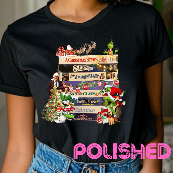 Christmas VHS T shirt