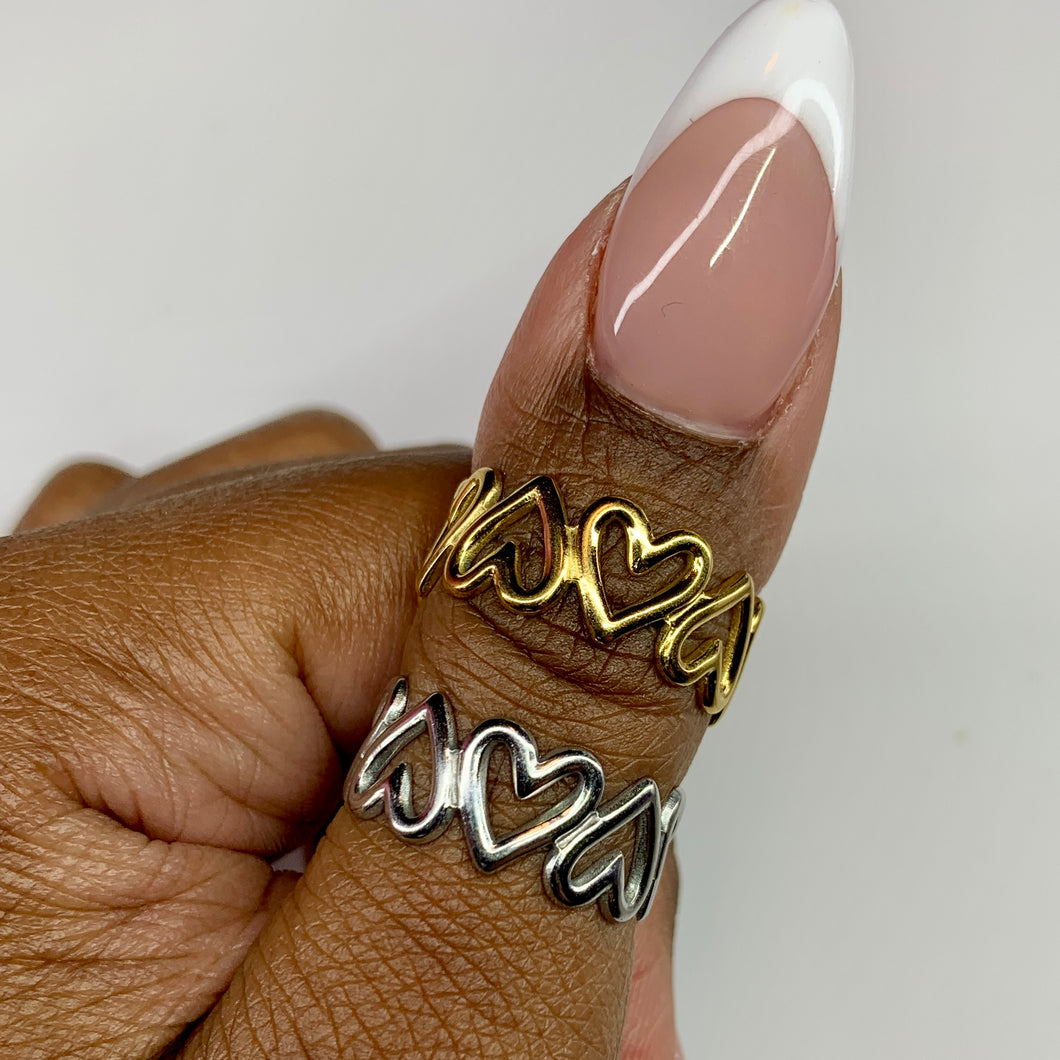 Hello Cupid Ring (Adjustable)