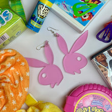 Load image into Gallery viewer, Play Bunny Earrings
