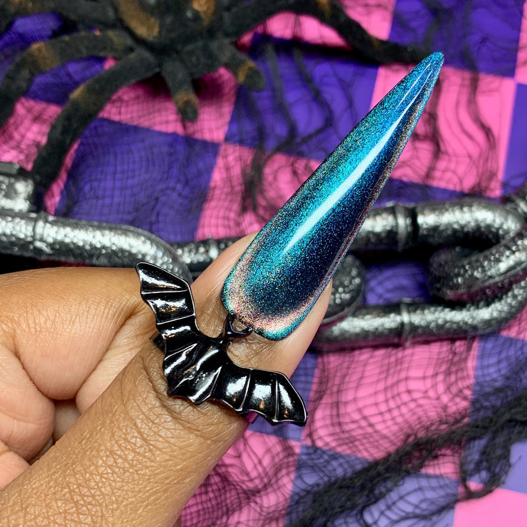 Black Bat Ring (adjustable)