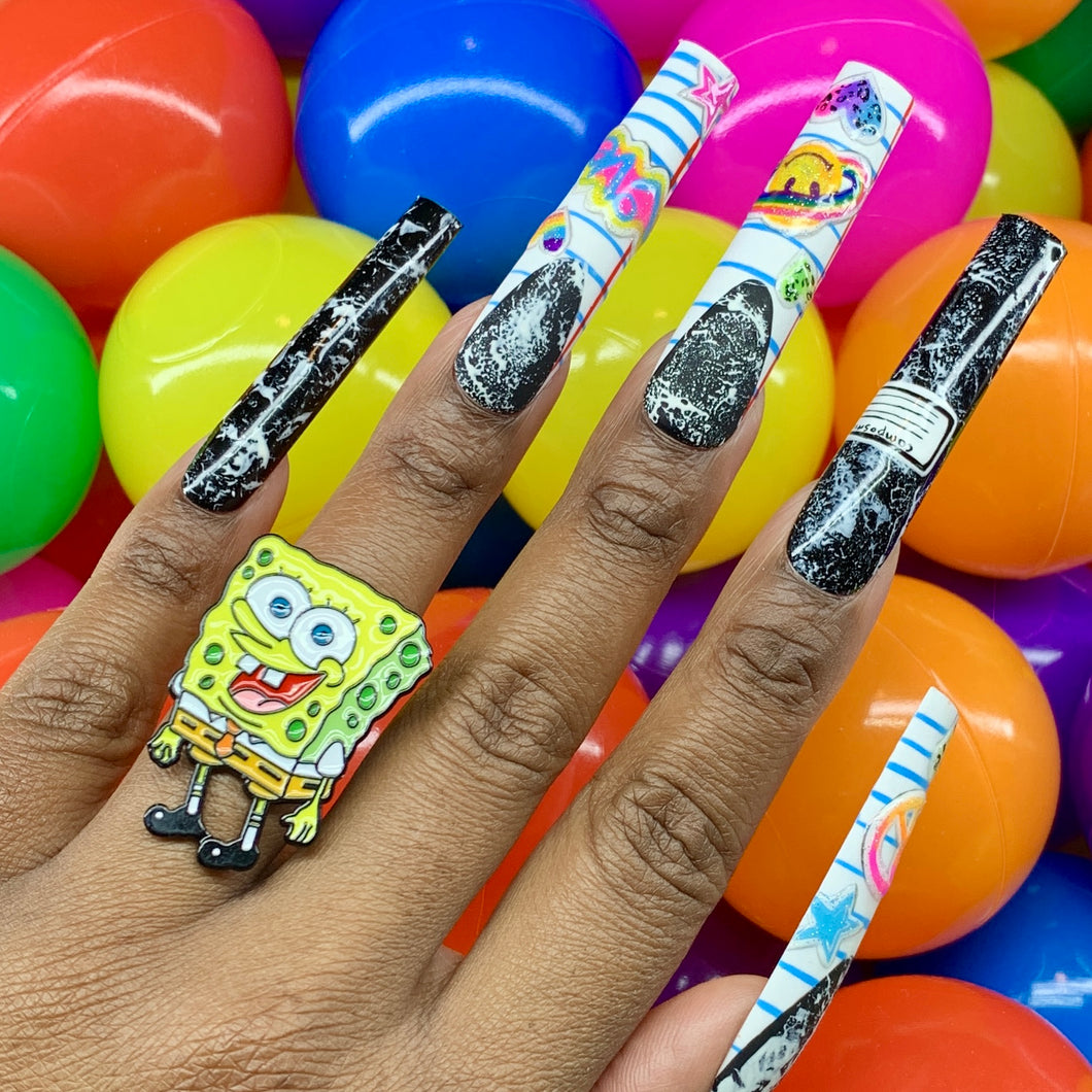Happy Sponge Ring (Adjustable)