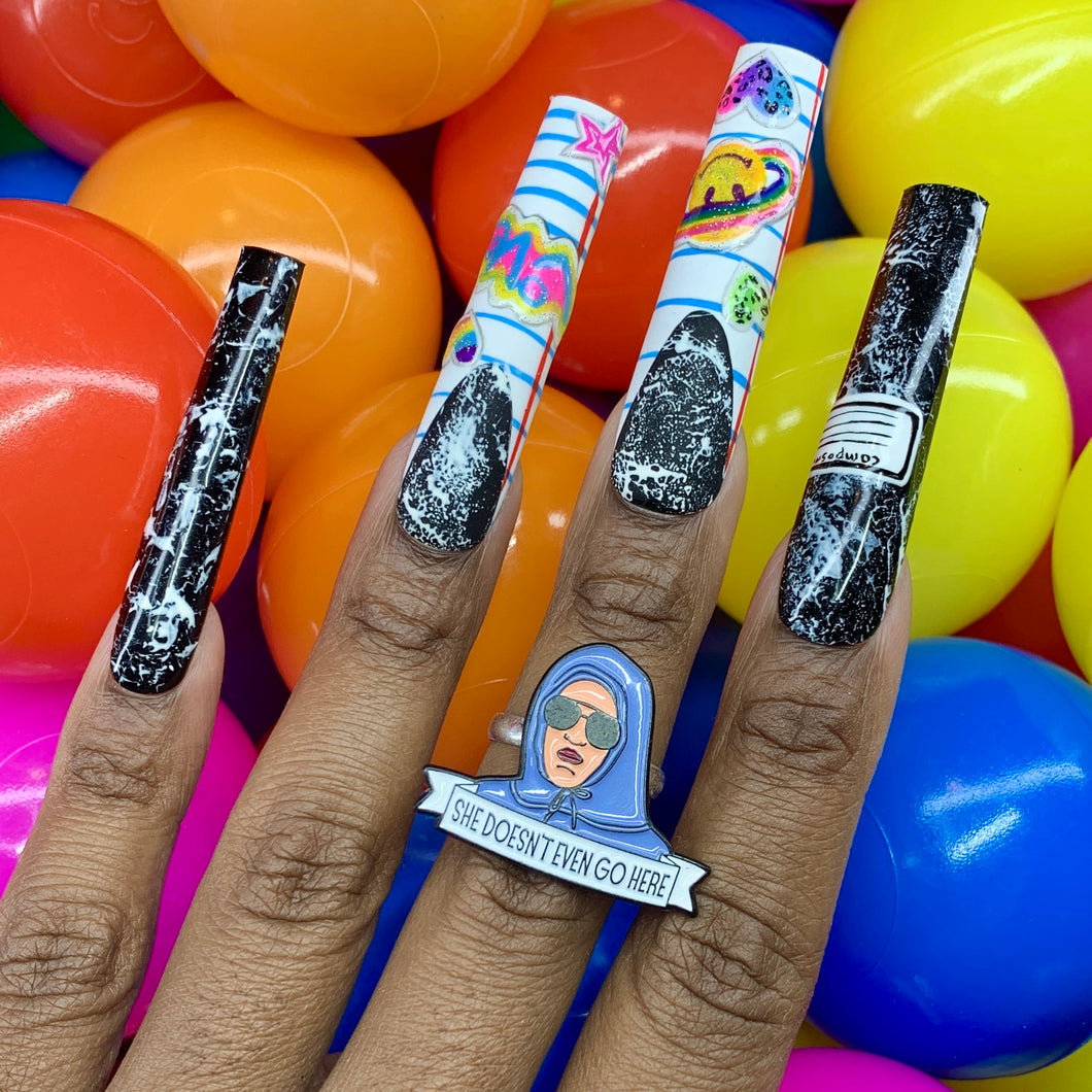 Don’t go here ring (adjustable)