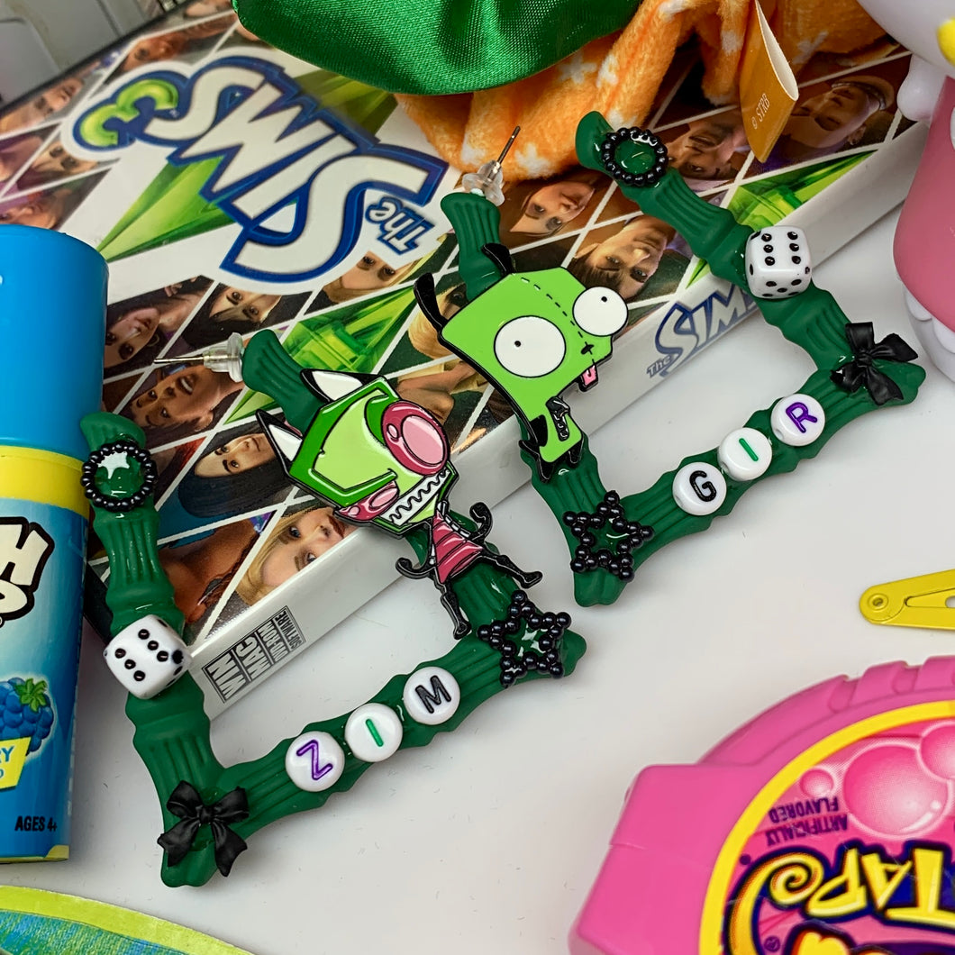 Zim & Gir Junk Earrings