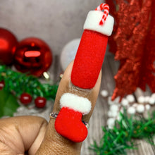 Load image into Gallery viewer, Fluffy Stocking Ring  (handmade &amp; adjustable)
