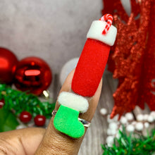 Load image into Gallery viewer, Fluffy Stocking Ring  (handmade &amp; adjustable)
