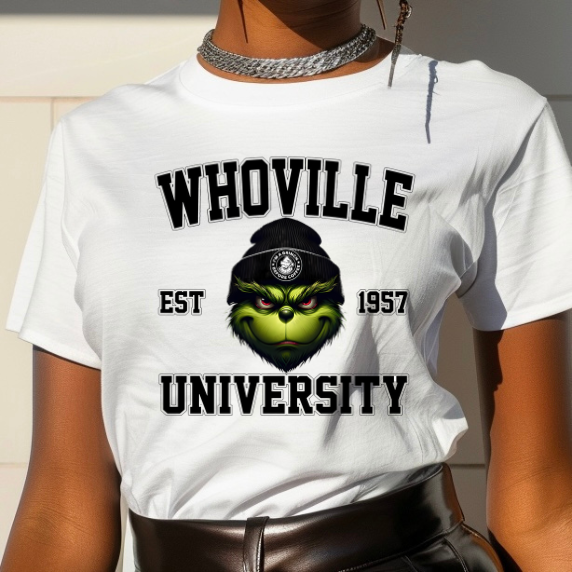 Whoville university t shirt