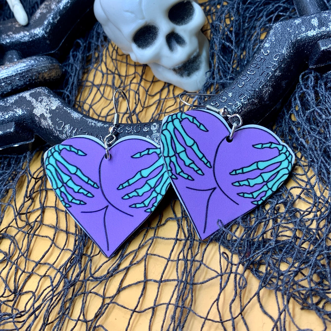 Skeleton Booty Earrings