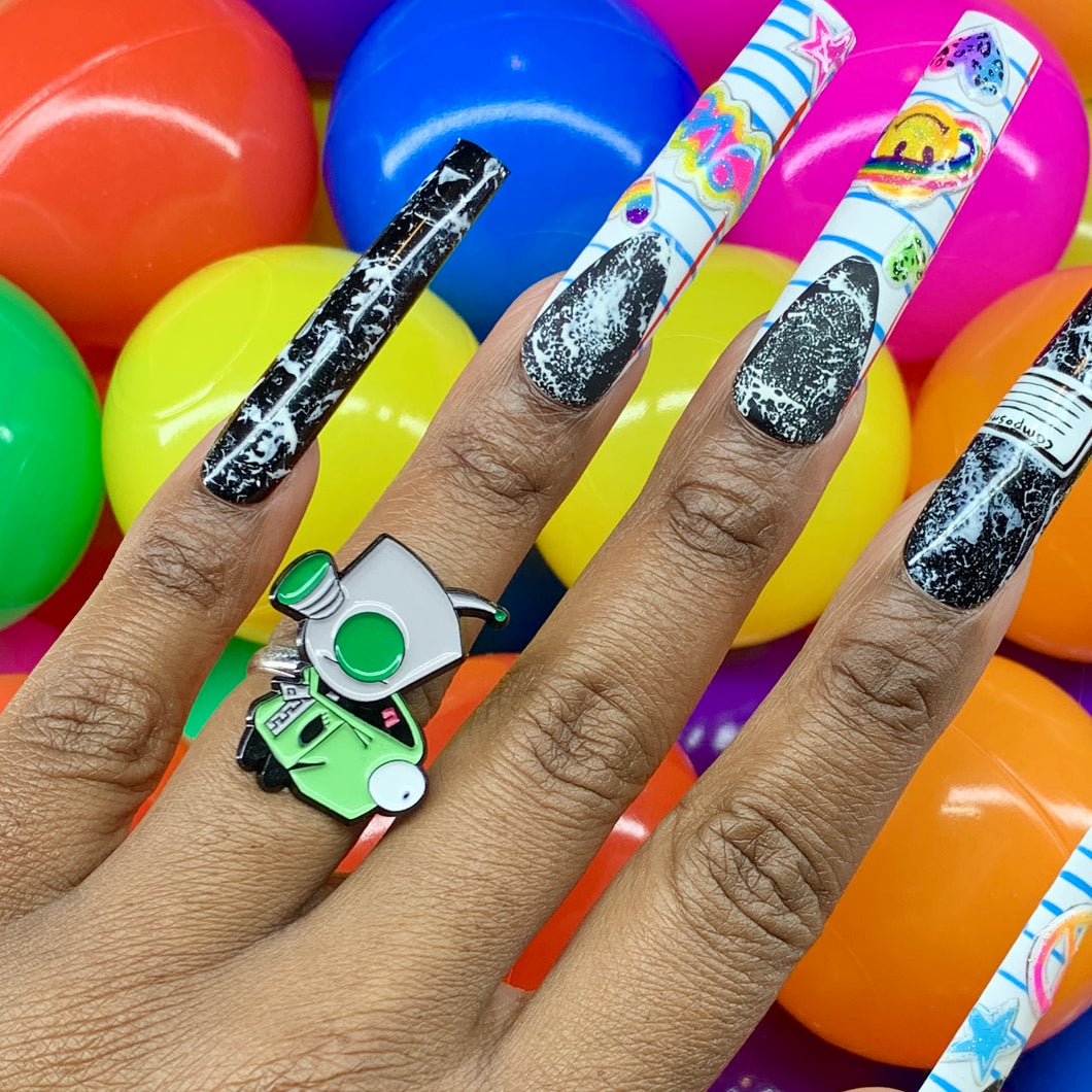 Unzipped Gir Ring (adjustable)