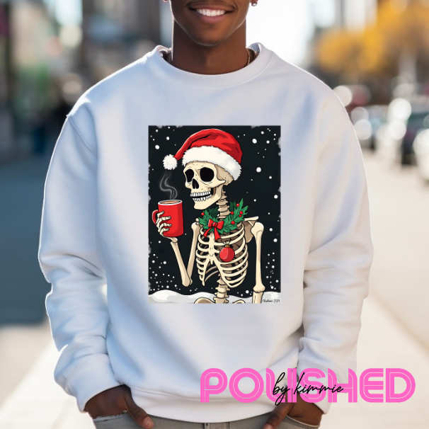 Skelly Santa Sweatshirt