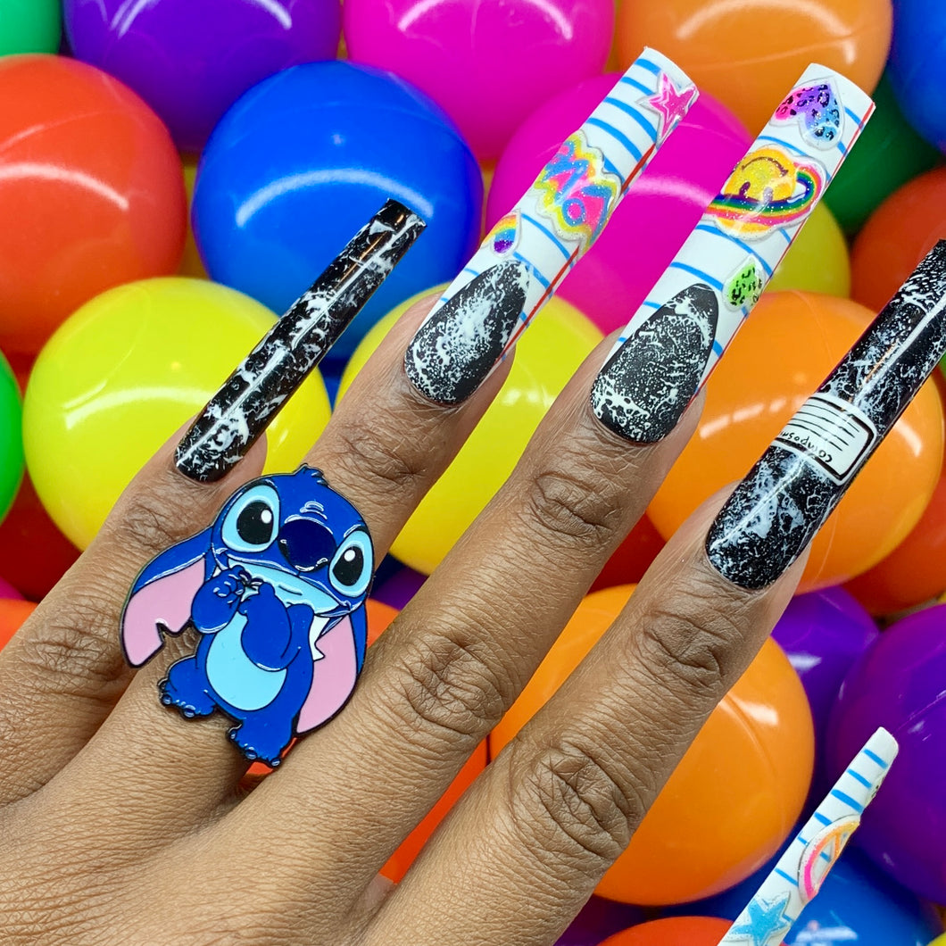 Cutie Stitch Ring (adjustable)