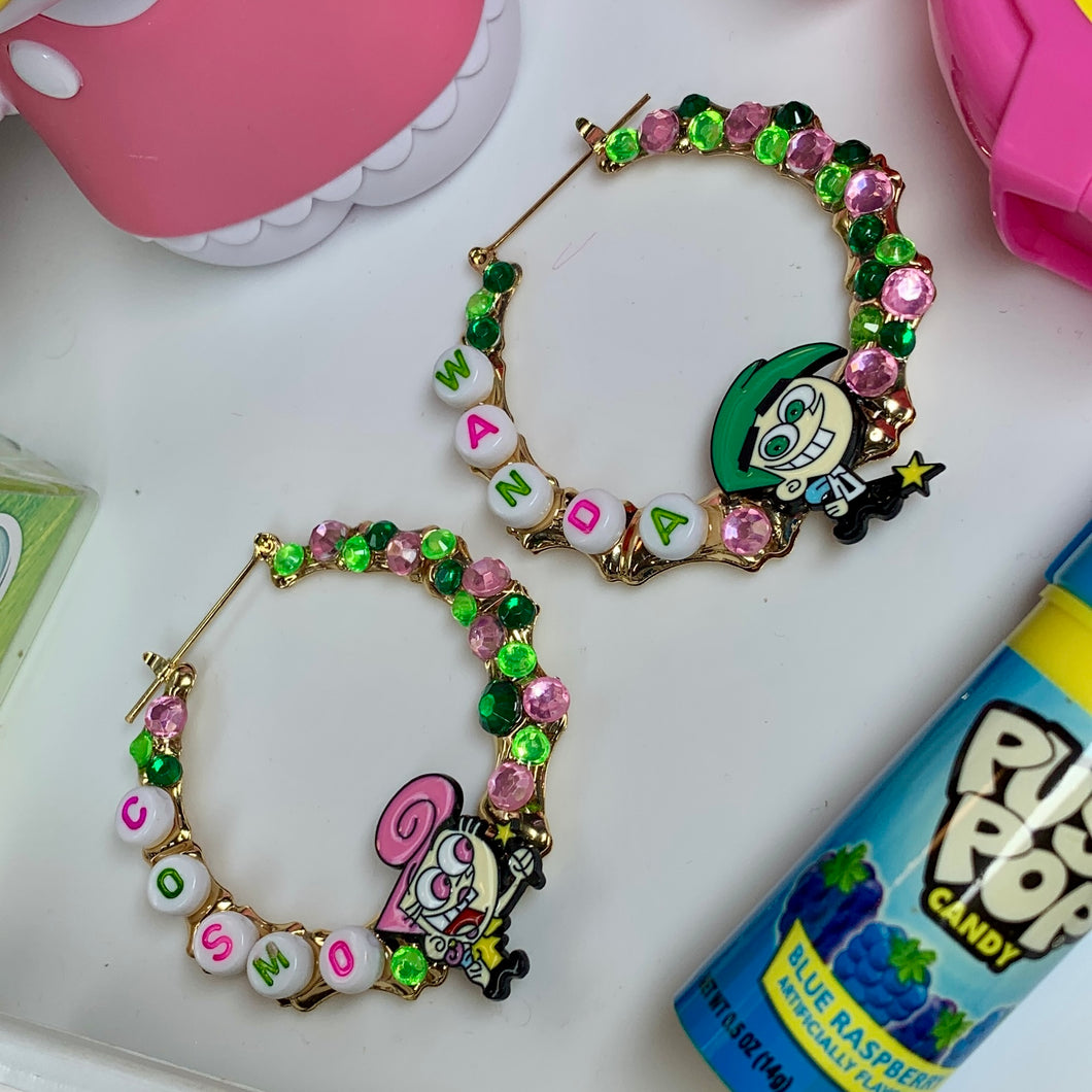 Cos&Wan Junk Bamboo earrings