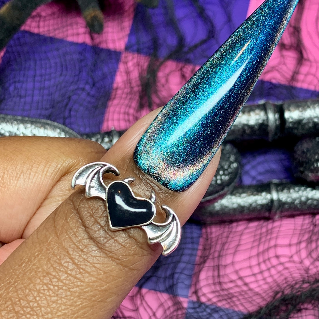 Heart Bat Ring (adjustable)