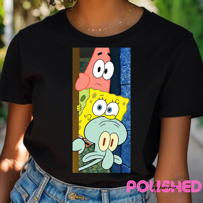 Sponge Peeking T-Shirt