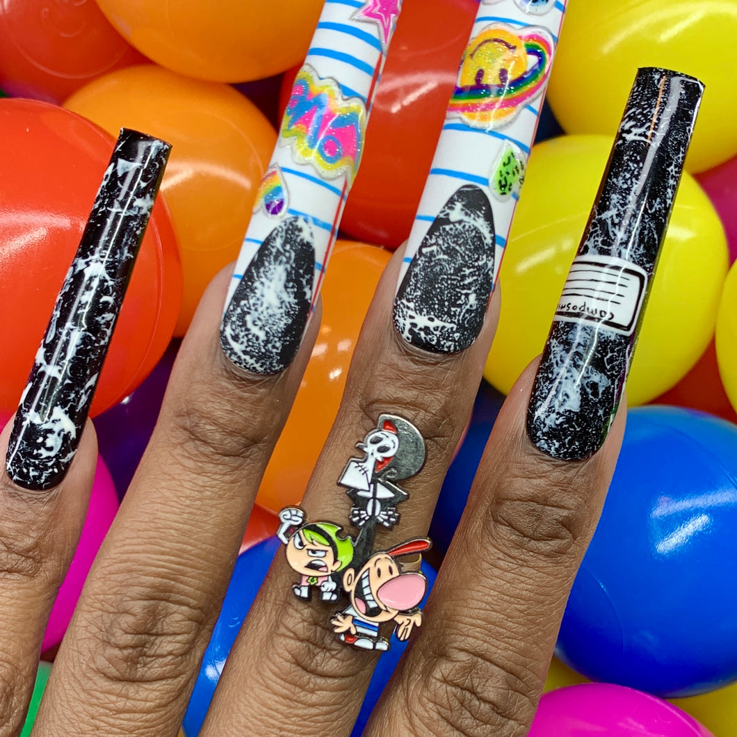 Grim gang ring (adjustable)
