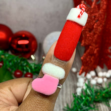 Load image into Gallery viewer, Fluffy Stocking Ring  (handmade &amp; adjustable)
