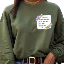 Load image into Gallery viewer, Postpartum is nasty (Sweatshirt)
