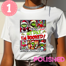 Load image into Gallery viewer, I’m booked t shirt (3 options)
